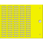 CEMBRE - TARGHET.MG-TPMF GIALLA 4X15MM HALOGEN FREE