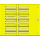 CEMBRE - TARGHET.MG-TPMF GIALLA 4X40MM HALOGEN FREE