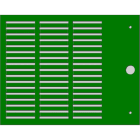 CEMBRE - TARGHETTA MG-TPMF VERDE 4X30MM X TUBETTI