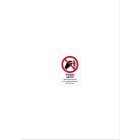 CEMBRE - ETICH.DIVIETO PST-PSW DIM.92X65 MM.+ TESTO