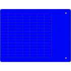 CEMBRE - ETICHETTA MG-VYT ADES. BLU IN VINILE 6X15