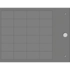 CEMBRE - TARGH.MG-TAP GRIGIO 17,5X27,8 HALOGEN FREE