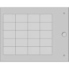 CEMBRE - TARGH.MG-TAP GRIGIO 18X27 PORTA-TARGHE TEL.
