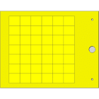 CEMBRE - TARGHETTA MG-TAP GIALLA 15X17 X CAVI/COMP.