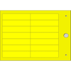 CEMBRE - TARGHETTA MG-TAP GIALLA 15X67 X CAVI/COMP.