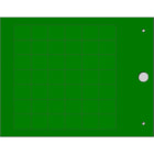CEMBRE - TARGH.MG-TAP VERDE 15X17 X CAVI/COMPON.