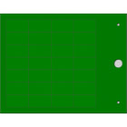CEMBRE - TARGH.MG-TAP VERDE 15X27 X CAVI/COMPON.