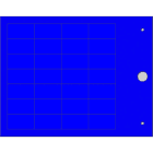 CEMBRE - TARGH.MG-TAP BLU 15X27 X CAVI/COMPONENTI