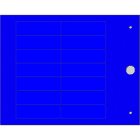 CEMBRE - TARGH.MG-TAP BLU 15X49 X CAVI/COMPONENTI