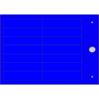 CEMBRE - TARGH.MG-TAP BLU 15X67 X CAVI/COMPONENTI