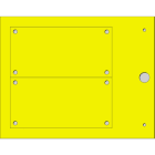 CEMBRE - TARGA RIVETT.IN SBS MG-VRT-RH GIALLO 50X100