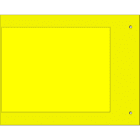 CEMBRE - TARGA QUADRO MG-VRT-R GIALLA IN PVC 92X118