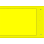 CEMBRE - TARGHE QUADRO MG-VRT-R GIALLO PVC 102X138