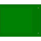 CEMBRE - TARGA QUADRO MG-VRT-R VERDE PVC 92X118