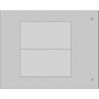 CEMBRE - TARGA QUADRO MG-VRT-R GRIGIO PVC 42X78