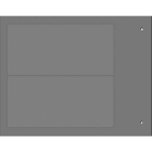 CEMBRE - TARGA MG-VRT-R GRIGIO 52X107 HALOGEN FREE