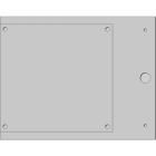 CEMBRE - TARGA RIVETT.Ø 4MM MG-VRT-RH GRIGIO 105X110