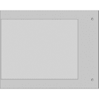 CEMBRE - TARGA QUADRO MG-VRT-R GRIGIO PVC 92X118