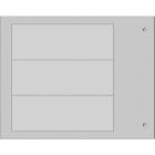 CEMBRE - TARGA QUADRO MG-VRT-R GRIGIO PVC 35X100