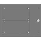CEMBRE - TARGA MG-VRT-R GRIGIO 50X100 HALOGEN FREE