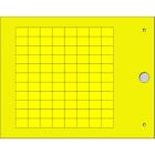 CEMBRE - TARGHETTA MG-TAPW GIALLA 9X12 X CAVI/COMP.