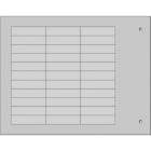 CEMBRE - TARGH.MG-TAA ADES.GRIGIO 9X35 X COMPONENTI