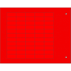 CEMBRE - TARGH.MG-TAA ADES.ROSSO 9X20 X COMPONENTI