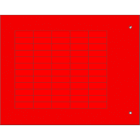CEMBRE - TARGH.MG-TAA ADES.ROSSO 7X20 X COMPONENTI