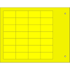 CEMBRE - TARGH.MG-TAA ADES.GIALLO 15X27 X COMPONENTI