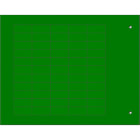 CEMBRE - TARGH.MG-TAA ADES.VERDE 9X20 X COMPONENTI