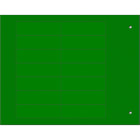 CEMBRE - TARGH.MG-TAA ADES.VERDE 15X49 X COMPONENTI