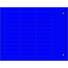 CEMBRE - TARGH.MG-TAA ADES.BLU 9X35 X COMPONENTI