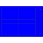CEMBRE - TARGH.MG-TAA ADES.BLU 15X67 X COMPONENTI