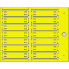 CEMBRE - TARGH.MG-ETF GIALLA PC FISS.A FASCET13X57MM