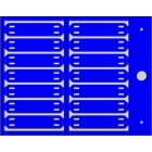CEMBRE - TARGH.MG-ETF BLU PC FISS.A FASCET13X57MM
