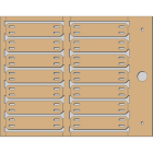 CEMBRE - TARGH.MG-ETF MARRONE PC FIS.A FASCET13X57MM