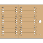 CEMBRE - TARGH. MG-ETF POLIOL.FIS.FASCET.13X60 MM BR