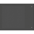 CEMBRE - TARGA QUADRO MG-VRT-A AD.NERO PVC 25X100
