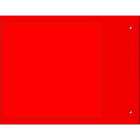 CEMBRE - TARGA QUADRO MG-VRT-A AD.ROSSO PVC 105X110