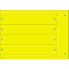 CEMBRE - TAR.QUAD.MG-VRT-AH GIALLO PVC 25X140