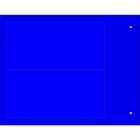 CEMBRE - TARGA QUADRO MG-VRT-A AD.BLU PVC 52X107