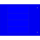 CEMBRE - TARGA QUADRO MG-VRT-A AD.BLU PVC 25X80