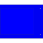 CEMBRE - TARGA QUADRO MG-VRT-A AD.BLU PVC 92X118