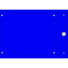 CEMBRE - TAR.QUAD.MG-VRT-AH BLU PVC 102X138
