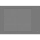 CEMBRE - TARGA MG-VRT-A AD.GRIGIO 32X58 HALOGEN FREE