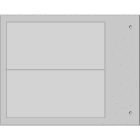 CEMBRE - TARGA QUADRO MG-VRT-A AD.GRIGIO PVC 52X107