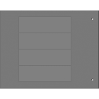 CEMBRE - TARGA MG-VRT-A AD.GRIGIO 25X80 HALOGEN FREE