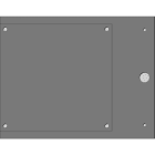 CEMBRE - TARGA MG-VRT-AH GRIGIA 105X110 HALOGEN FREE