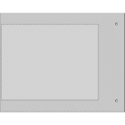 CEMBRE - TARGA QUADRO MG-VRT-A AD.GRIGIO PVC 92X118