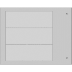 CEMBRE - TARGA QUADRO MG-VRT-A AD.GRIGIO PVC 35X100